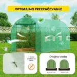Folijski rastlinjak 2.5×4×2 m