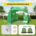 Folijski rastlinjak 2×3×2 m