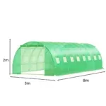 Folijski rastlinjak 3×8×2 m