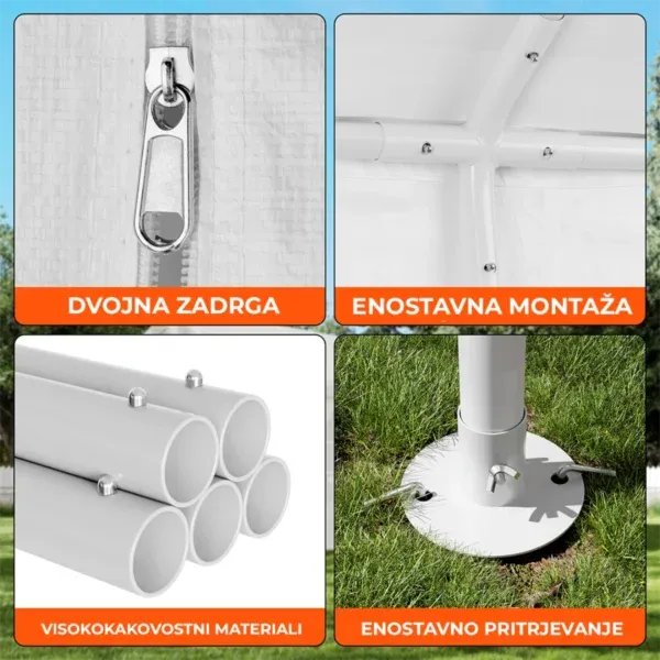 garazni-sotor-premium-konstrukcija-38mm-280gm2-ponjava-4 Garažni šotor – Premium konstrukcija 38 mm + 280 g/m² ponjava