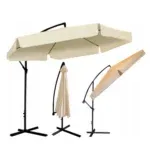 Vrtni senčnik 3 m – (bež)
