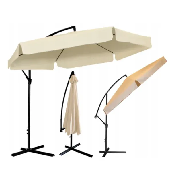 Vrtni senčnik 3 m – (bež)