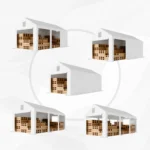 Garažni šotor – Premium konstrukcija 38 mm + 280 g/m² ponjava