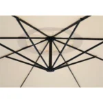 Vrtni viseči senčnik bež – 2,5 m