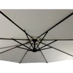 Vrtni viseči senčnik bež – 2,5 m