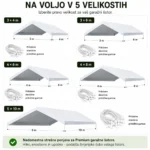 CE801CB3-B3AF-43BC-85E1-F6D7C88A03D8_result Nadomestna strešna ponjava za Premium garažni šotor | 280 g/m² PE